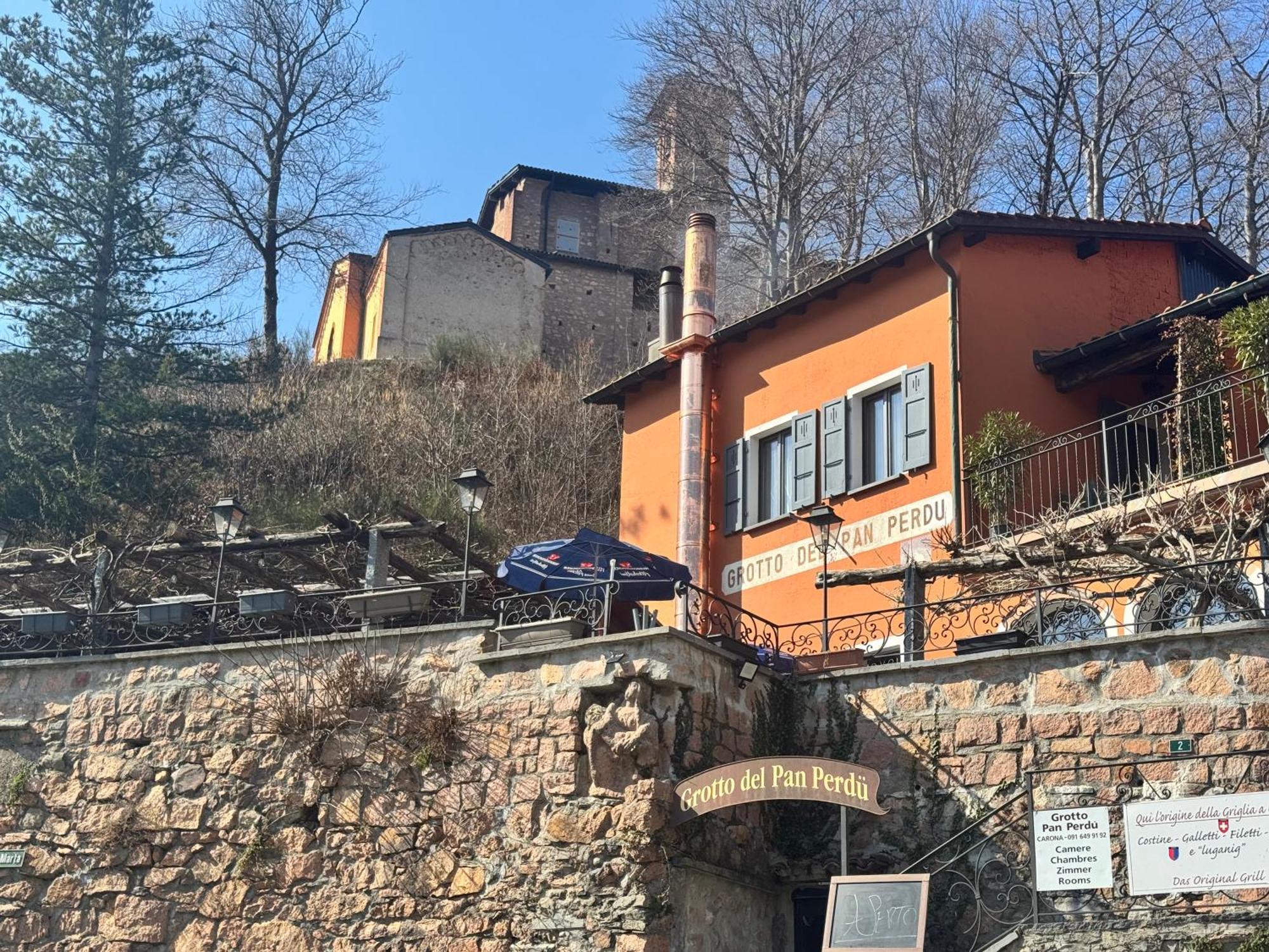 루가노 Grotto Del Pan Perdue B&B 외부 사진